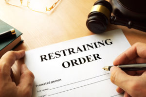restraining order violation Audubon, NJ